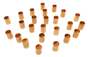 25 Stück Nibco 600-Ds 3/8 Zoll C X C Kupplung Grübchen Anschlag - Bild 1 von 1