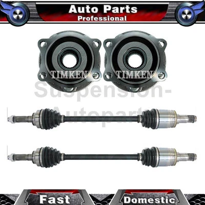 Cojinete de rueda de junta de eje CV trasero 4 para Subaru BRZ RWD 2,0 L 2016 2015 2014 2013 Foto 1 de 4