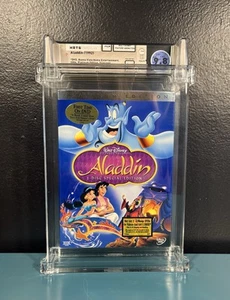 WATA 9.8 A++ (9.4 Cover) PLATINUM EDITION Aladdin DVD Movie Sealed Graded - Picture 1 of 2