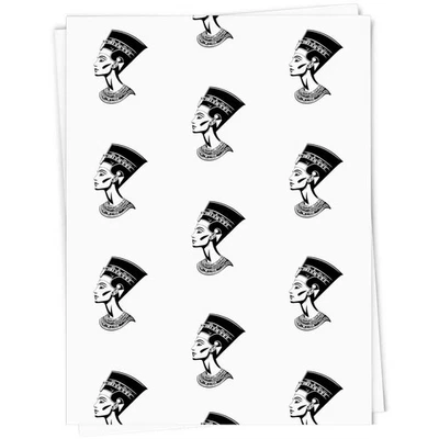 AZEEDA 'Egyptian Queen' Gift Wrap / Wrapping Paper / Gift Tags (GI055211)