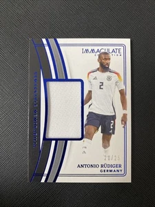 Panini Immaculate 2023/24 Antonio Rüdiger Patch /25 Jersey DFB Deutschland - Bild 1 von 2