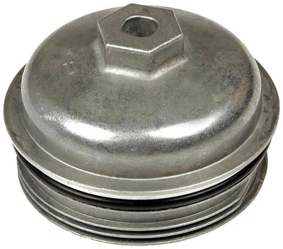 DORMAN 917-002 Oil Filter Cap - Aluminum For 99-05 Catera L300 LS2 LW2 LW300 Vue - Image 1 of 2
