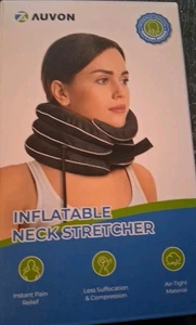 Estirador de cuello inflable aire cuello dolor masaje masajista quiropráctico salud - Imagen 1 de 4