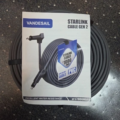 Cable Starlink 1000 Mbps | Vandesail | Spx a Spx Versión 2 | 150FT | ENVÍO GRATUITO Foto 1 de 3