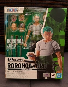 BANDAI S.H. FIGUARTS ONE PIECE RORONOA ZORO ROMANCE DAWN. - Foto 1 di 8