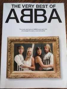 THE VERY BEST OF ABBA - PIANO VOCAL LYRICS GUITAR CHORDS - WISE - FREEPOST - GC - Picture 1 of 5