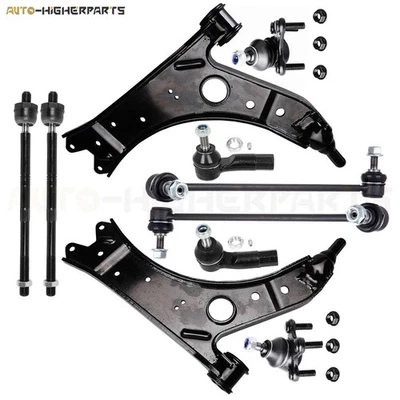 For 2006-2014 Volkswagen Jetta Front Control Arm Ball Joint Sway Bar End Tie Rod - Image 1 of 4