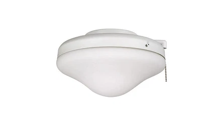 Craftmade 10-in 2 -Light White LED Ceiling Fan Light Kit - Image 1 of 2