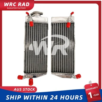 Radiator For Honda CR250R 1988-1989 CR250 R CR 250R Polished 2-Stroke Right&Left - image 1 of 4