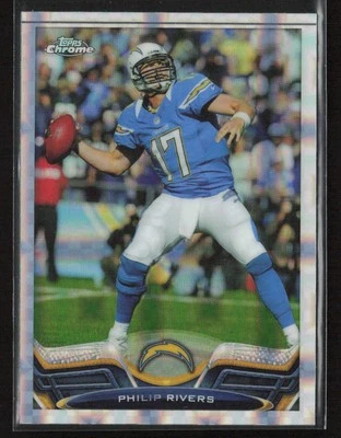 Philip Rivers 2013 Topps Chrome #84 Xfractors San Diego Chargers - Image 1 of 2