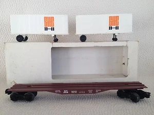 Lionel 1975 L.C.C.A. Seaboard Coast Line Flat Car GHE Trailers  #9212 - Picture 1 of 1