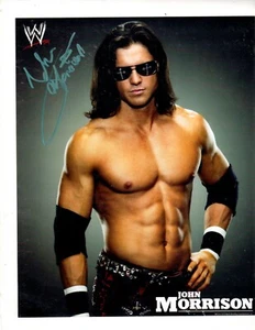 JOHN MORRISON WWE Wrestling 8 x 10 AUTOGRAMM FOTO - Bild 1 von 1