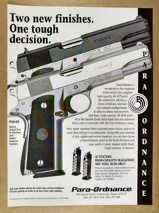 1997 Para-Ordnance P14-45 Pistol vintage print Ad - Picture 1 of 1