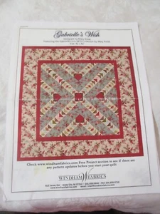 Windham Fabrics Quilts Instructions Gabrielle's Wish by Mary Koval - Picture 1 of 5
