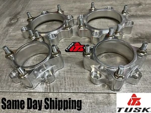 Kit de ensanchamiento espaciadores de rueda delantera y trasera Tusk Raptor 250 350 700 Banshee - Imagen 1 de 6