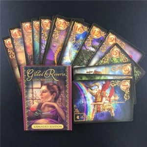 TAROCCHI KARTE VERGOLDETE TRÄUMEREI LENORMAND ERWEITERT*TAROTKARTE*ORAKEL*ESOTERIK+PDF* - Bild 1 von 1