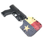 OWB Kydex Holster for 50+ Hanguns with TLR-8 - TEXAS FLAG
