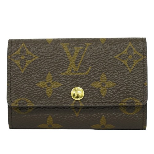 LOUIS VUITTON（LV） Louis Vuitton Multicles 6 M62630 custodia portachiavi tela monogramma marrone