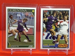 1992 Italian Score Gabriel Batistuta RC Rookie #84 & #364 Lot Soccer Legend🔥🔥 - Picture 1 of 1