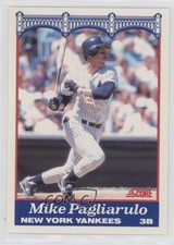 1989 Score NatWest Banks New York Yankees Mike Pagliarulo #13