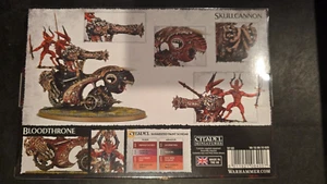 Rendmaster on Bloodthrone Skull Cannon Chaos Daemons Warhammer 40K Khorne NewBox - Picture 1 of 2
