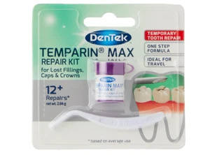 Dentek Temparin Max Zahnreparaturset für verlorene Füllungen, Kappen & Kronen - Bild 1 von 6