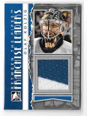2010-11 ITG Between The Pipes Franchise Leaders Jerseys Silver #FL30 Olaf Kolzig - Image 1 of 2