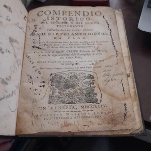compendio istorico del vecchio e del nuovo testamento d,da fano NAR14 - Picture 1 of 6