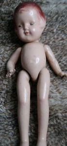 Vintage 30’er Jahre? Arranbee Co. Baby Puppe Zusammensetzung Puppe mit beweglichen Augen 12 Zoll - Bild 1 von 10