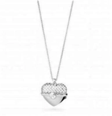 Rosato collana cuore argento 925°°° RSG02 - Immagine 1 di 2