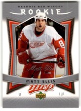 2007-08 Upper Deck MVP Matt Ellis Rookie #344 Detroit Red Wings