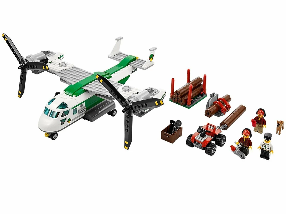 LEGO 60021 City Series Lift Away The Heaviest Logs With The Cargo Heliplane - Image 1 of 4