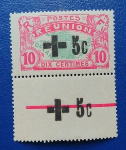 Réunion Colonie Française Timbre N° 80c  '' SUPERBE VARIÉTÉ '' / NEUF */1915-16 - Picture 1 of 2