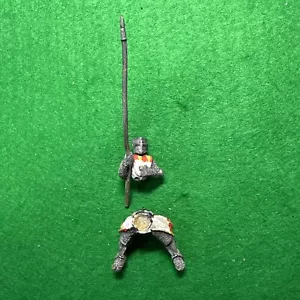 Games Workshop Bretonnian Knight Metal Chevaliers Rampants Citadel Oldhammer TOW - Picture 1 of 4