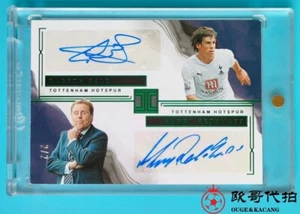 2022-23 Impeccable Tottenham Bale Redknapp Emerald DUAL Perfect Auto 2/2 - Picture 1 of 2