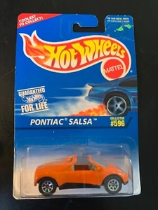 1997 Hot Wheels  Pontiac Salsa #596 [Orange] 7 Spoke Wheels  Diecast Car NEW - Picture 1 of 1