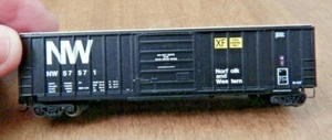 N Gauge 8-Wheel Freight Car NORFOLK & WESTERN Model Railroad VGC - Picture 1 of 7