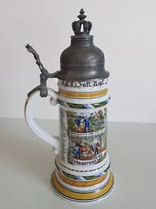 Reservistenkrug Kgl. Bataillon 1. Infanterie Regiment 10. Companie München 1905 - Bild 1 von 13