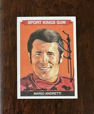 Mario Andretti Signed 2022 Sport Kings Volume 3 #103 AUTO Card HOF Racing