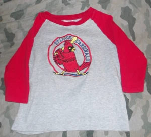 St. Louis Cardinals Boys Size 6 Longsleeve Shirt - Picture 1 of 1
