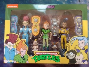 NECA TMNT Teenage Mutant Ninja Turtles The Neutrinos Package Has Water Damage - Bild 1 von 5