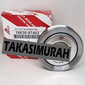 FOR TOYOTA PULLEY ALTERNATOR NEW GENUINE 16630-97402 - Foto 1 di 6