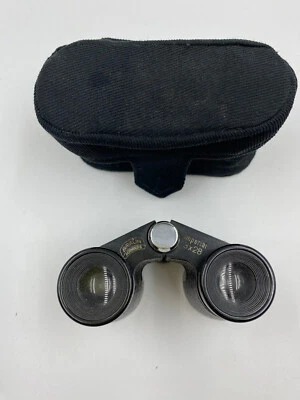 Opernglas Fernglas Braun Nürnberg Imperal 3 x 28 mit Tasche - Bild 1 von 3