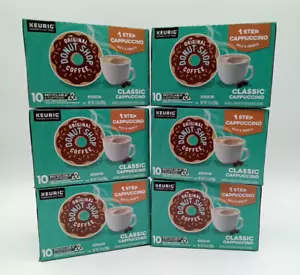The Original Donut Shop, Classic Cappuccino K-Cups, 60 Count, EXP: 9/25 - Picture 1 of 3