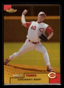 BRETT TOMKO 1999 Topps Finest Gold Refractor #165 46/100 - Picture 1 of 2