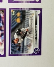 2022 Topps Series One Meijer Purple Parallel Cards You Pick Complete your set!