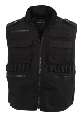 Rothco Ranger Vest - Black - Image 1 of 2