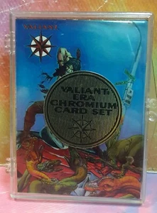 1994 Valiant 6 Card Chromium Set X-O Manowar Bloodshot Shadowman Ninjak Turok - Picture 1 of 9