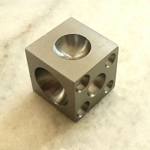 Jewelry Tools Dapping Dome Ring Making Block Doming Cavity, Stainless Steel 1.5" - Picture 1 of 3