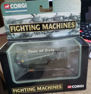 Corgi Bell UH-1C Huey Helicopter US Army "Shark Mouth" Vietnam Showcase 1:100 - Picture 1 of 4